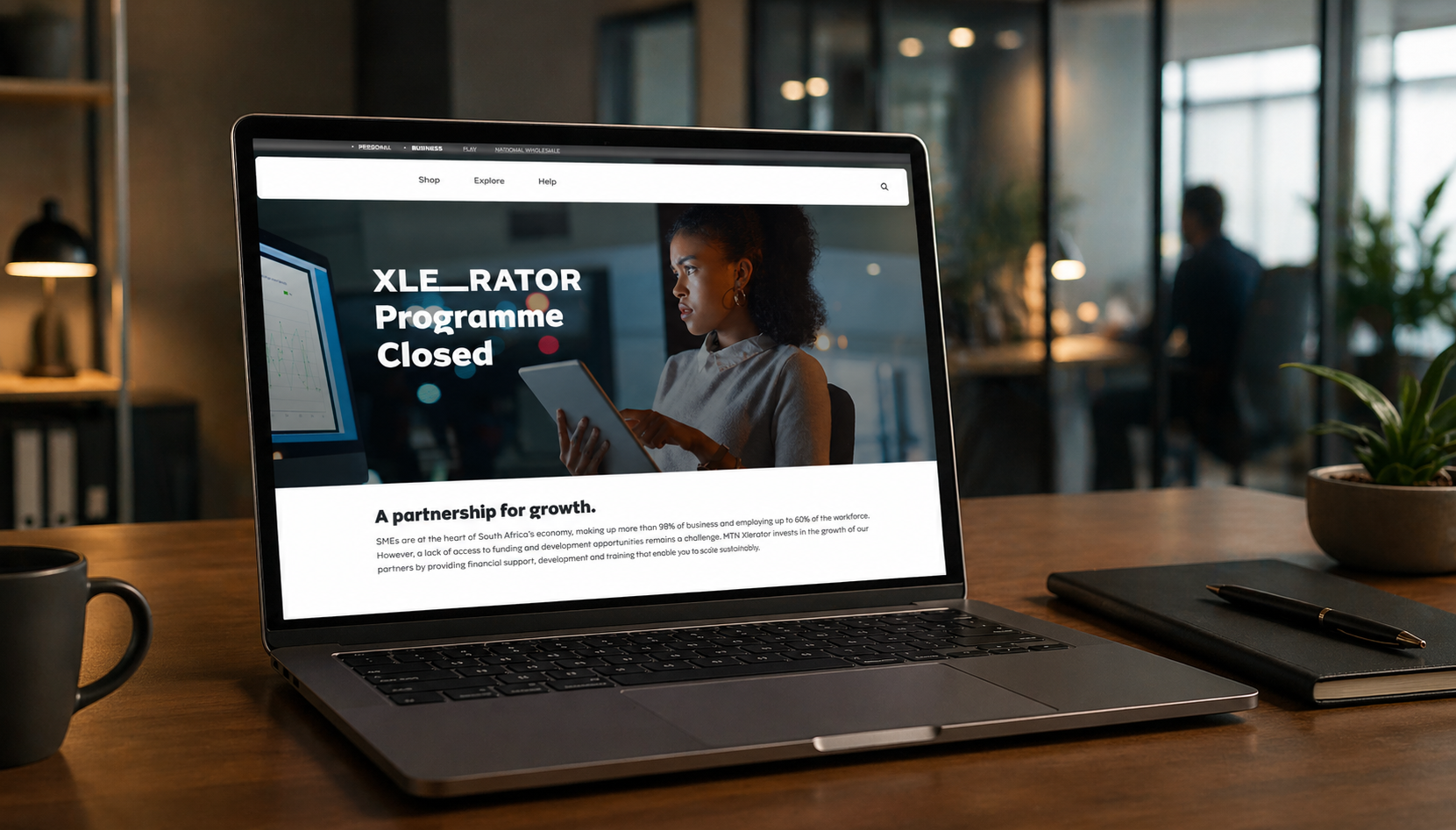 MTN — Xlerator supplier-development programme web platform